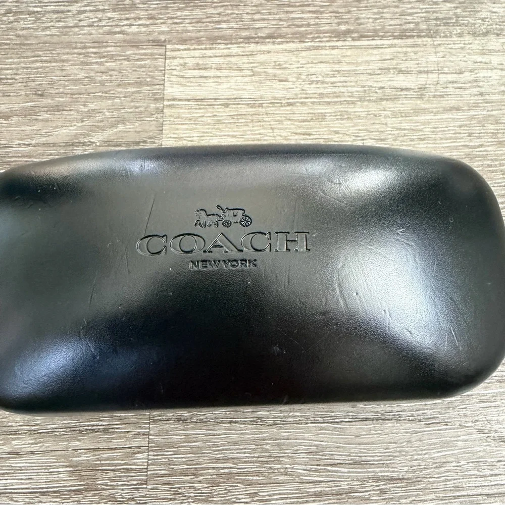 Coach Black Eyeglasses Case